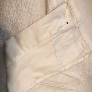 White Jean by J. Crew.